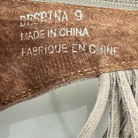 Jeffery Campbell Despina Suede Tassel Heels- Size 9 - Picture 16 of 16